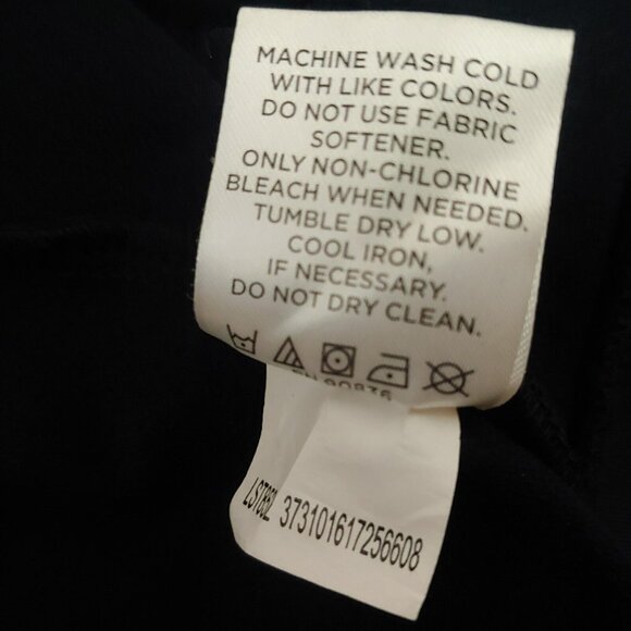 Tupperware 70 Years Of The Party Spor-tek Women's XXL Sweatshirt Rouched Black - Picture 9 of 9